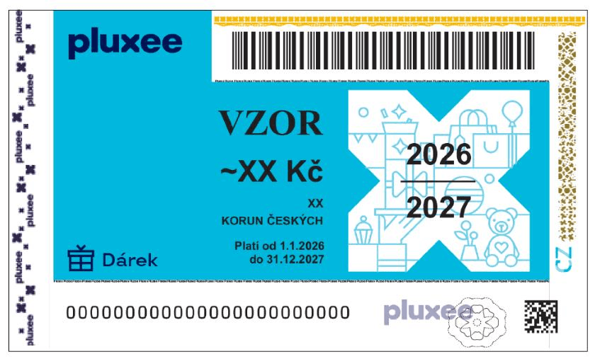 Pluxee pokázka
